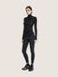 Long sleeve turtle neck cotton knit top | Ernest Leoty