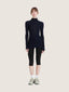 Long sleeve turtle neck cotton knit top | Ernest Leoty