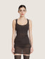 Wool knit mini tank dress | Ernest Leoty