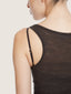 Wool knit mini tank dress | Ernest Leoty