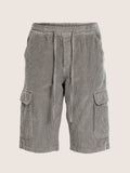 Unisex cargo velvet bermuda