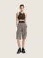 Unisex cargo velvet bermuda | Ernest Leoty