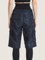 Unisex cargo  nylon bermuda