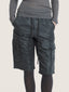 Unisex cargo  nylon bermuda