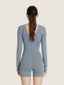 Bra cut cotton shorts jumpsuit | Ernest Leoty