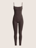 Soft cotton corset jumpsuit