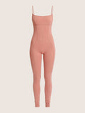 Soft cotton corset jumpsuit