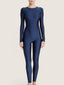 Bra cut satin jumpsuit | Ernest Leoty