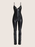 Sexy shinny jumpsuit