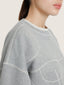 Bra Cut Fleece Sweater | Ernest Leoty