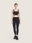Long sport legging black belt