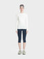 Legging de sport longueur midi avec ceinture noire