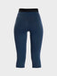 Midi sport legging black belt