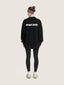 Oversized sweater back logo