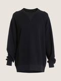 Oversized sweater back logo