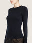 T-shirt manches longues stretch à découpes corset