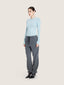Long sleeve corset cut t shirt
