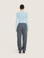 Long sleeve corset cut t shirt