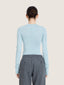 Long sleeve corset cut t shirt