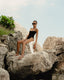Minimal cut corset swim or bodysuit