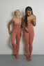 Soft cotton corset jumpsuit