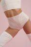Culotte taille haute en coton ultra-doux