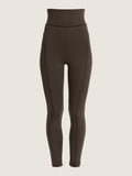 Wide waisted stitch leggings